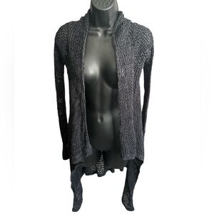 MOSSIMO Navy Blue Open-Front Knit Women’s Cardigan Sweater